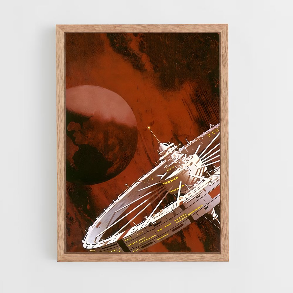 Poster incroyable art de science-fiction – affiche Art spatial (vue 4)